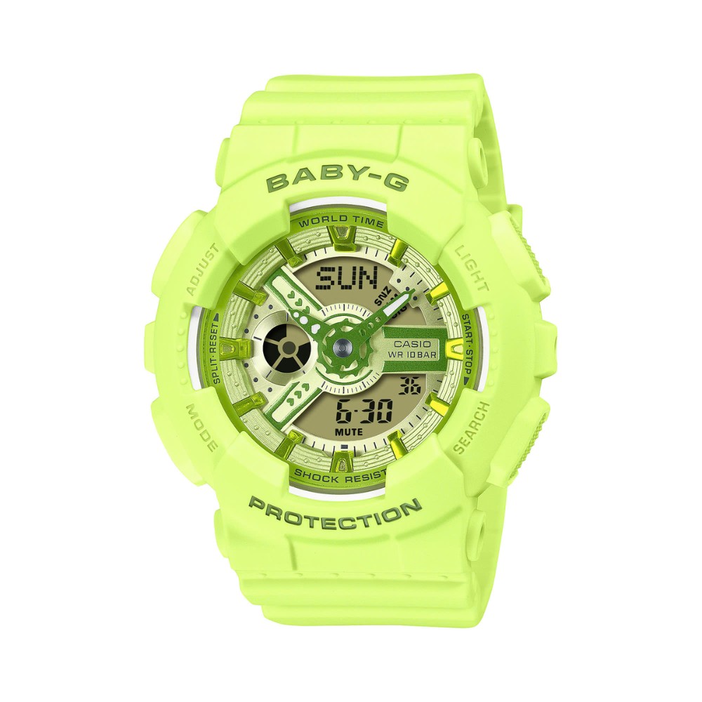 Casio 43.4mm Nữ BA-110YK-3ADR