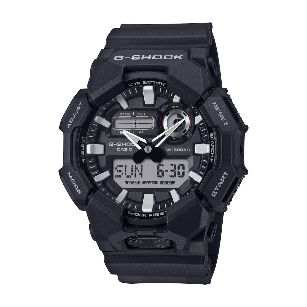 Casio 55.1 x 51.9 x 17.5 mm Nam GA-010-1ADR