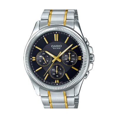 Đồng hồ Casio 42mm Nam MTP-1375SG-1A chính hãng Ảnh sản phẩm Casio 42mm Nam MTP-1375SG-1A