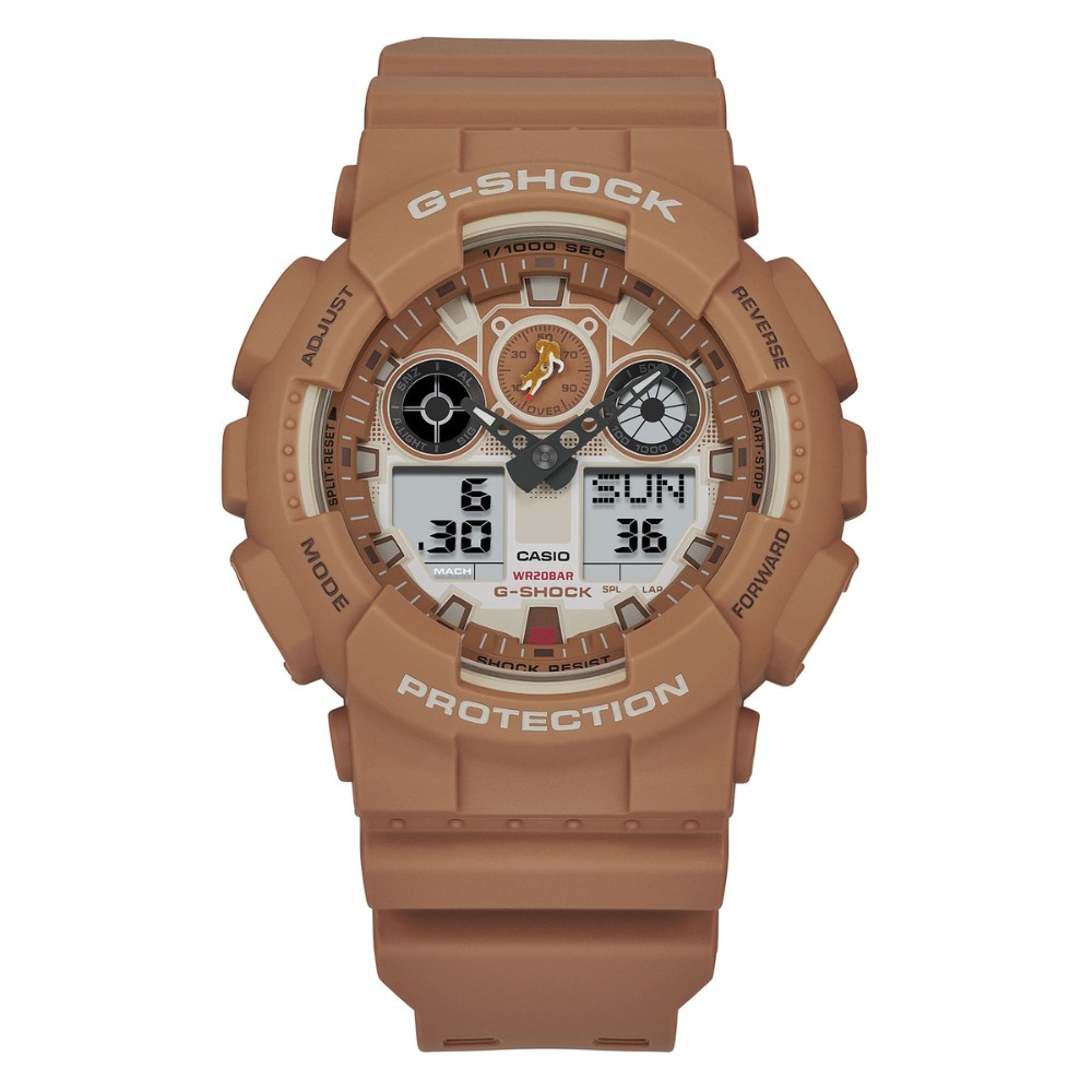 Casio 50 x 51.2mm Nam GA-100SHB-5ADR
