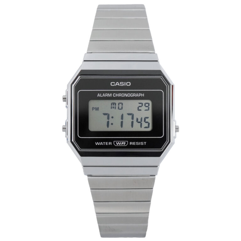 Casio 37.4 × 35.5 mm Unisex A700WEV-7ADF