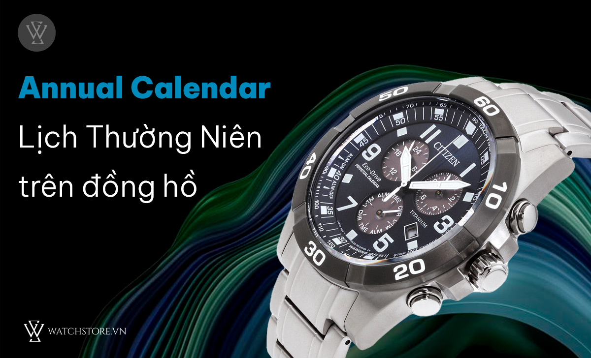 Annual Calendar Lịch Thường Niên đồng hồ