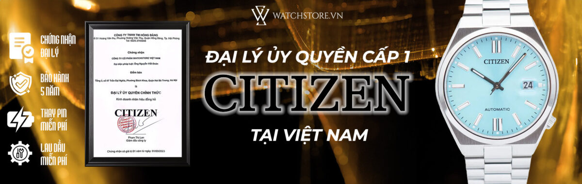 Đồng hồ Citizen 1 WatchStore Đại Lý Uỷ Quyền Citizen
