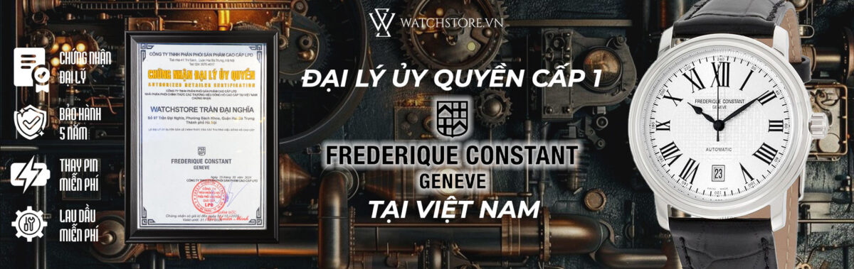 Đồng hồ Frederique Constant 1 WatchStore Đại Lý Uỷ Quyền Frederique Constant
