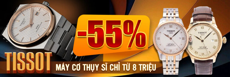 Đồng hồ xu hướng 2025 2 Tissot Sale 55%