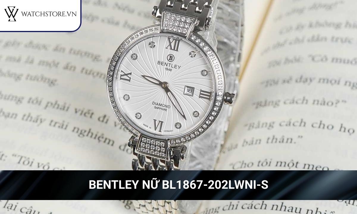 Bật mí 05 mẫu đồng hồ nữ cá tính “đốn tim” phái đẹp 5 Đồng hồ BL1867-202LWNI-S mang phong cách châu Âu