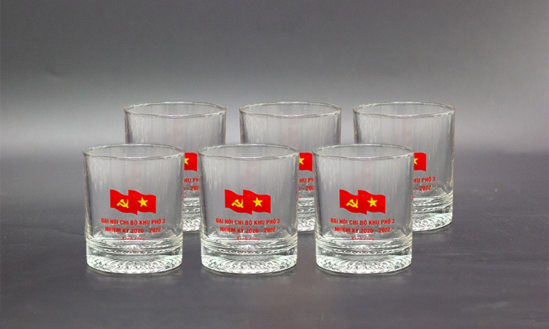 Top Quà Tặng Đại Hội Đảng Ý Nghĩa, Được Lòng Mọi Đại Biểu 16 Bộ ly thủy tinh