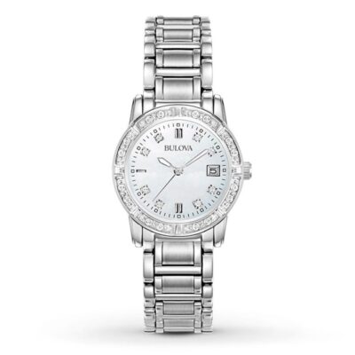 Đồng hồ Bulova 26mm Nữ 96R105 chính hãng Ảnh sản phẩm Bulova 26mm Nữ 96R105