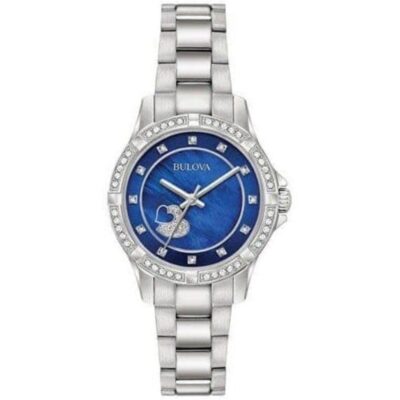 Bulova 30mm Nữ 96L238 chính hãng Bulova 30mm Nữ 96L238
