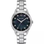 Bulova 32mm Nữ 96P198 - Ảnh 1