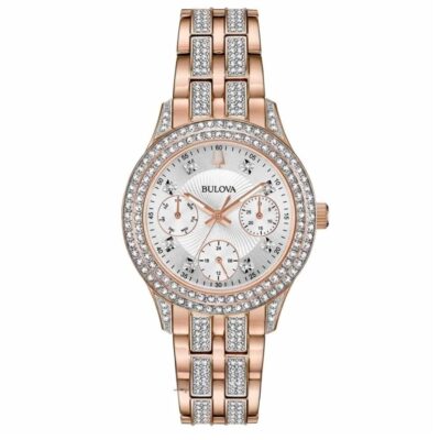 Đồng hồ Bulova 33mm Nữ 98N113 chính hãng Ảnh sản phẩm Bulova 33mm Nữ 98N113