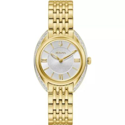 Đồng hồ Bulova 33mm Nữ 98R298 chính hãng Ảnh sản phẩm Bulova 33mm Nữ 98R298