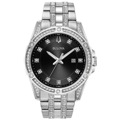 Đồng hồ Bulova 42mm Nam 96K104 chính hãng Ảnh sản phẩm Bulova 42mm Nam 96K104