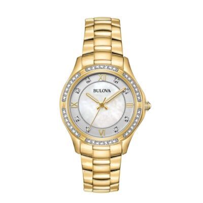 Đồng hồ Bulova 32mm Nữ 98L256 chính hãng Ảnh sản phẩm Bulova 32mm Nữ 98L256