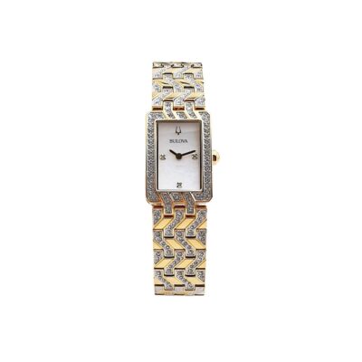Đồng hồ Bulova 20mm Nữ 98L301 chính hãng Ảnh sản phẩm Bulova 20mm Nữ 98L301