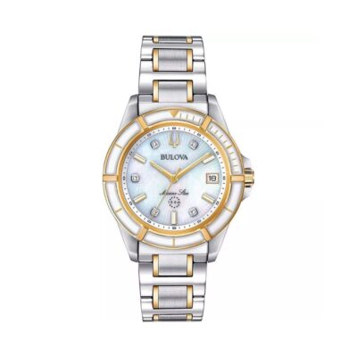 Đồng hồ Bulova 34mm Nữ 98P186 chính hãng Ảnh sản phẩm Bulova 34mm Nữ 98P186