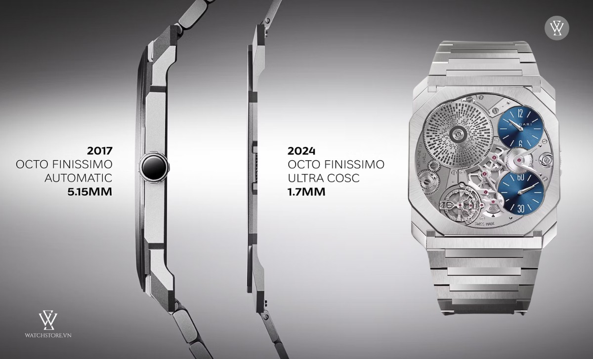 Bvlgari Octo Finissimo Ultra COSC mỏng nhất thế giới