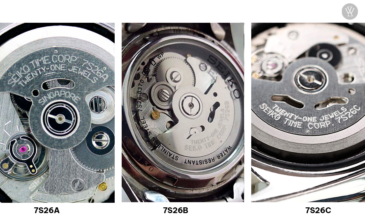 Seiko 7S26 Cha đẻ của dòng máy 7S trên đồng hồ