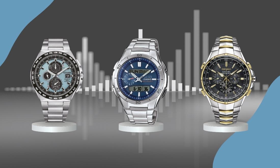 Đồng hồ radio là gì? Nguyên lý hoạt động và cách sử dụng 7 Đa dạng mẫu đồng hồ ứng dụng công nghệ Radio Controlled