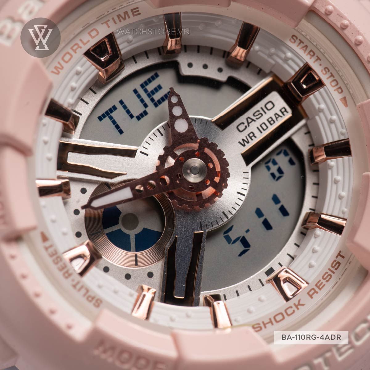 Cách chỉnh giờ đồng hồ Baby G đơn giản chỉ trong một nốt nhạc - Ảnh 3 Cách chỉnh giờ đồng hồ Baby G đơn giản chỉ trong một nốt nhạc - Ảnh 3