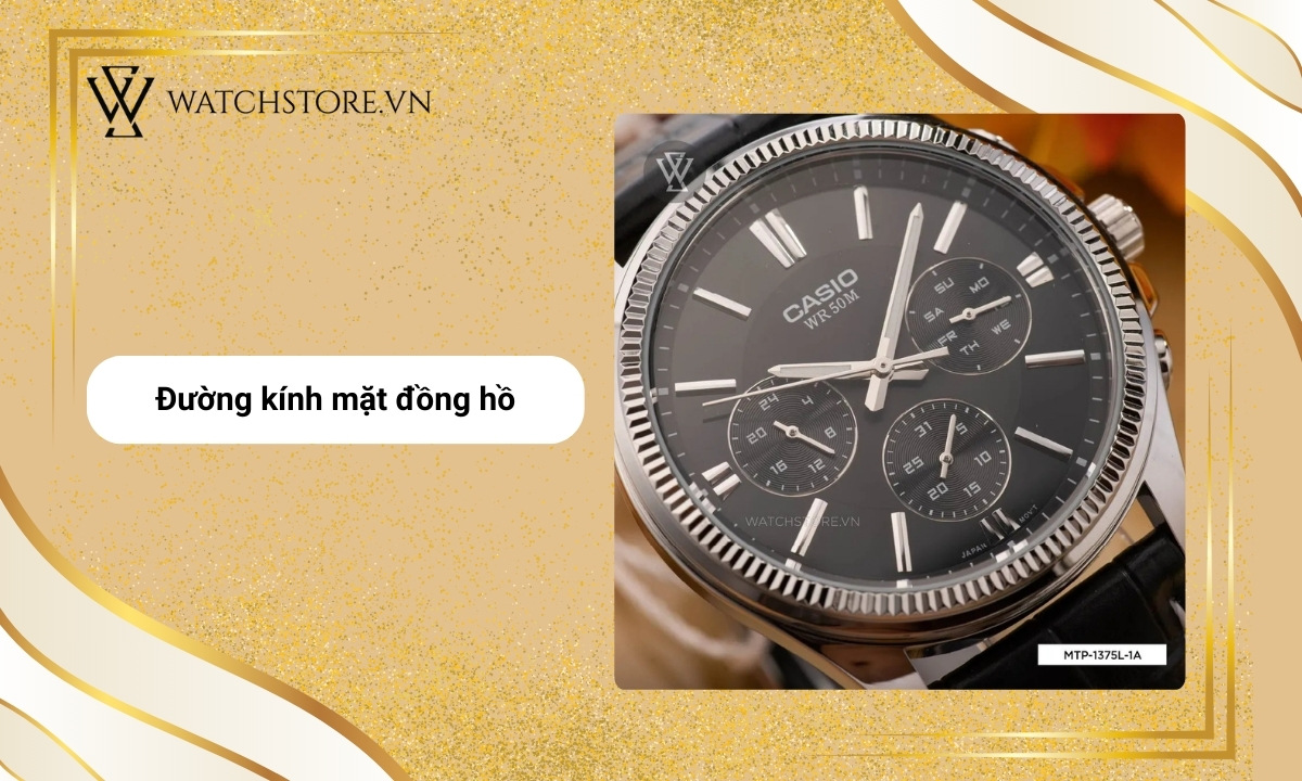 Cách chọn đồng hồ phù hợp với cổ tay chuẩn từng milimet 3 Lựa chọn size mặt đồng hồ phù hợp với cổ tay