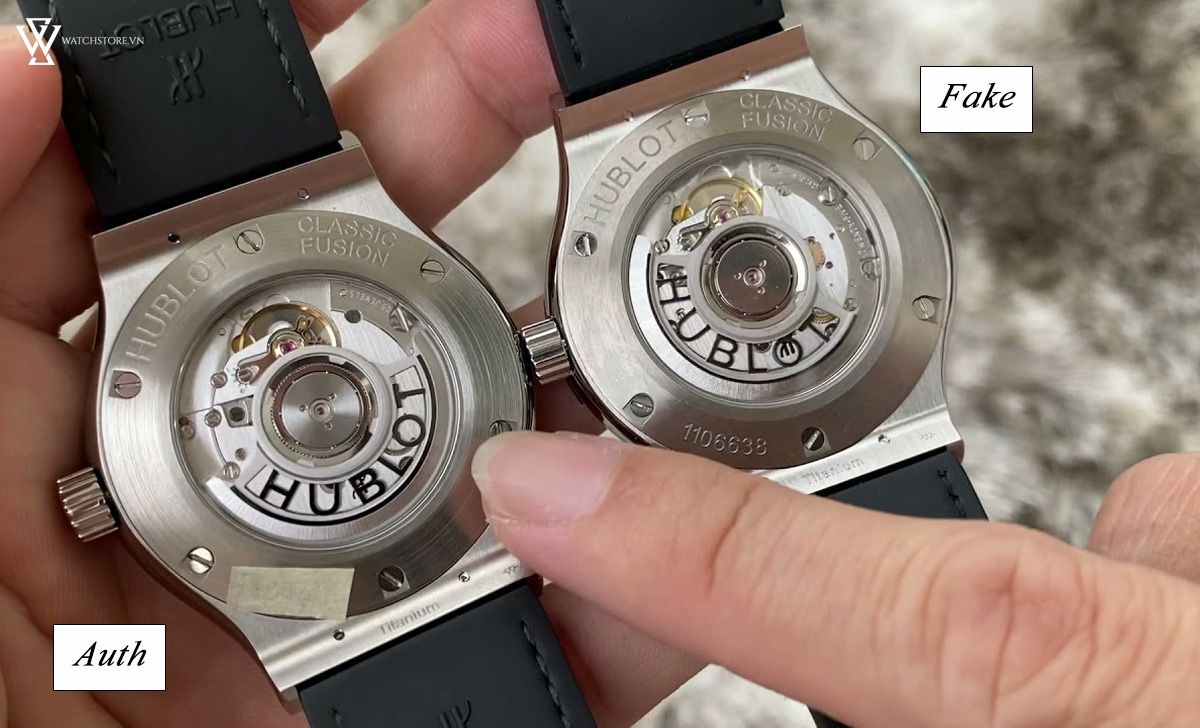 Phân biệt Hublot thật giả chính xác 100% bằng 5 cách đơn giản - Ảnh 6 Phân biệt Hublot thật giả chính xác 100% bằng 5 cách đơn giản - Ảnh 6