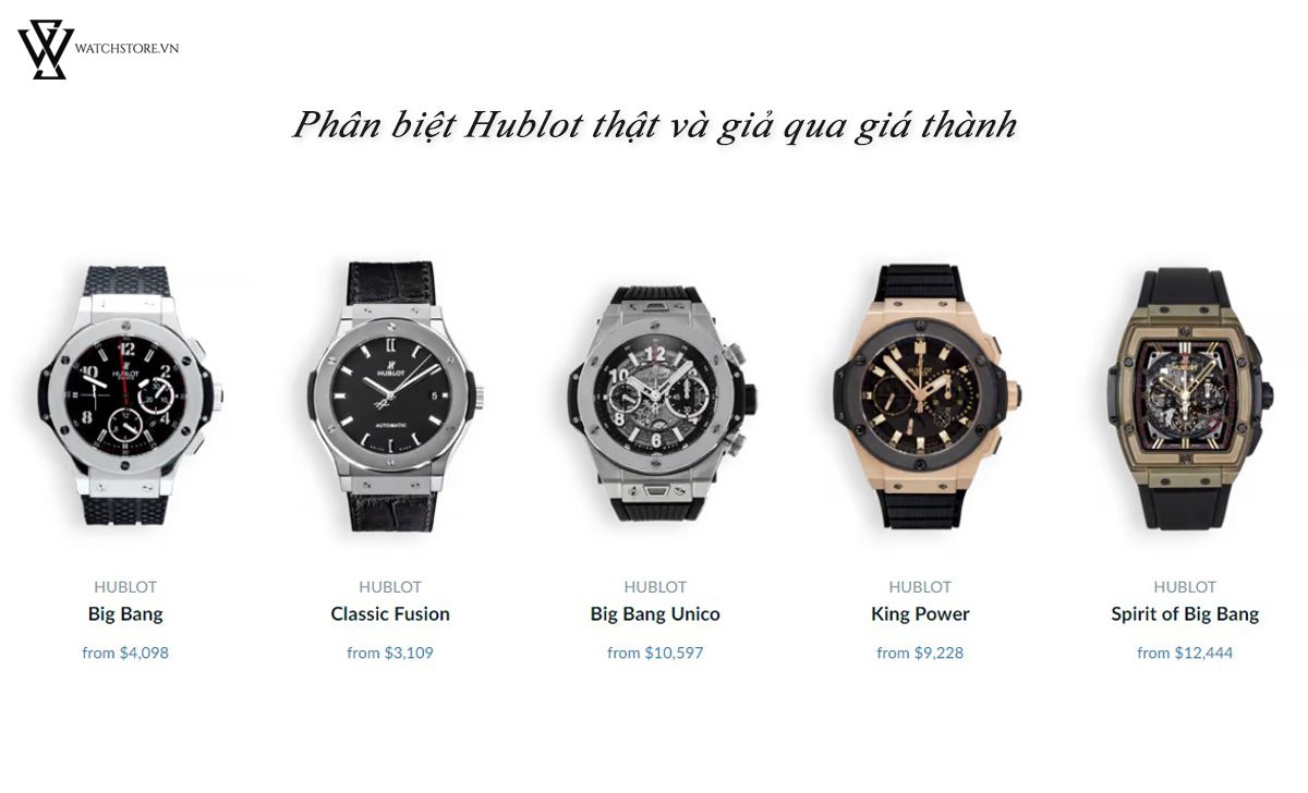 Phân biệt Hublot thật giả chính xác 100% bằng 5 cách đơn giản - Ảnh 8 Phân biệt Hublot thật giả chính xác 100% bằng 5 cách đơn giản - Ảnh 8