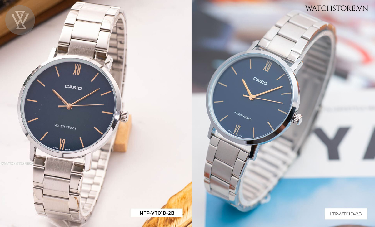 Đồng hồ tặng quà kỷ niệm ngày cưới cho bố mẹ đẹp, bền, ý nghĩa 3 casio 1