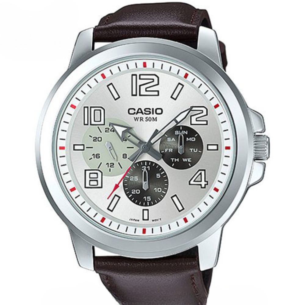 Casio 52.4mm Nam MTP-X300L-7AVDF
