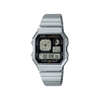 Casio 33.9mm Unisex A130WE-1ADF chính hãng Casio 33.9mm Unisex A130WE-1ADF