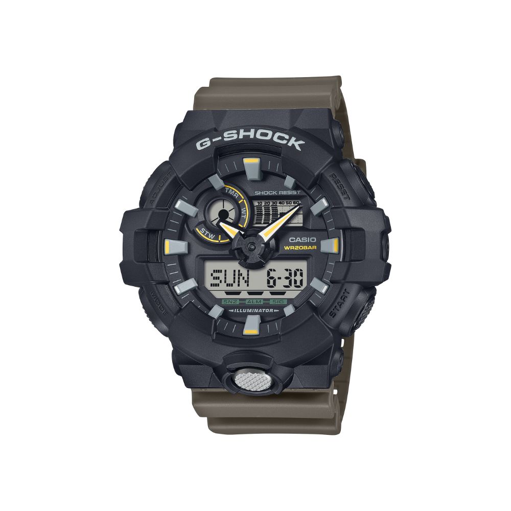 Casio 53.4mm Nam GA-710TU-1A3DR