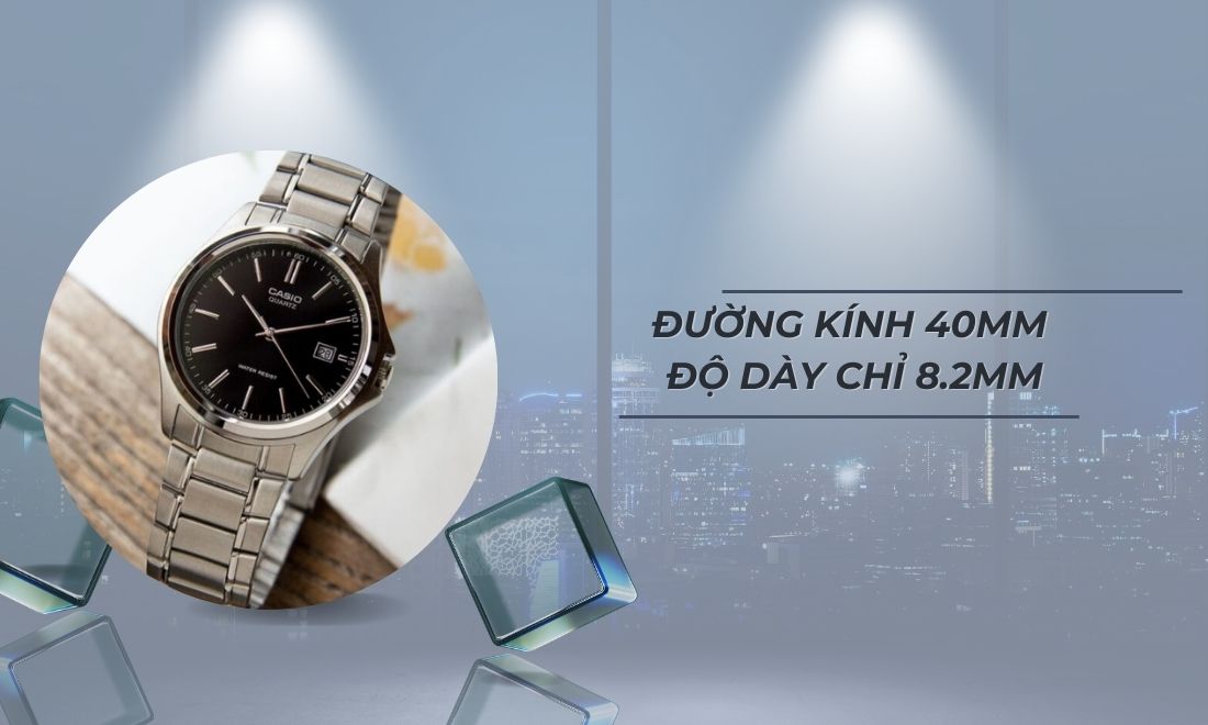 Casio MTP-1183A-1ADF mặt số