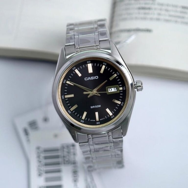 casio mtp-b180d-1a2 dây kim loại