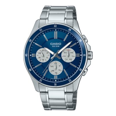 Casio 43.5 mm Nam MTP-1374D-2A3VDF chính hãng Casio 43.5 mm Nam MTP-1374D-2A3VDF