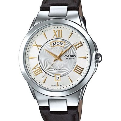 Đồng hồ Casio 41mm Nam BEM-130L-7AVDF chính hãng Ảnh sản phẩm Casio 41mm Nam BEM-130L-7AVDF