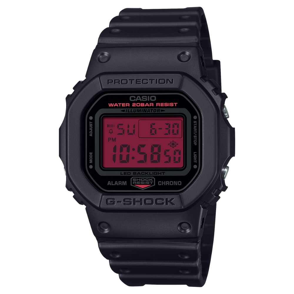 Casio 48.9x42.8x13.4mm Nam DW-5600BBR-1DR