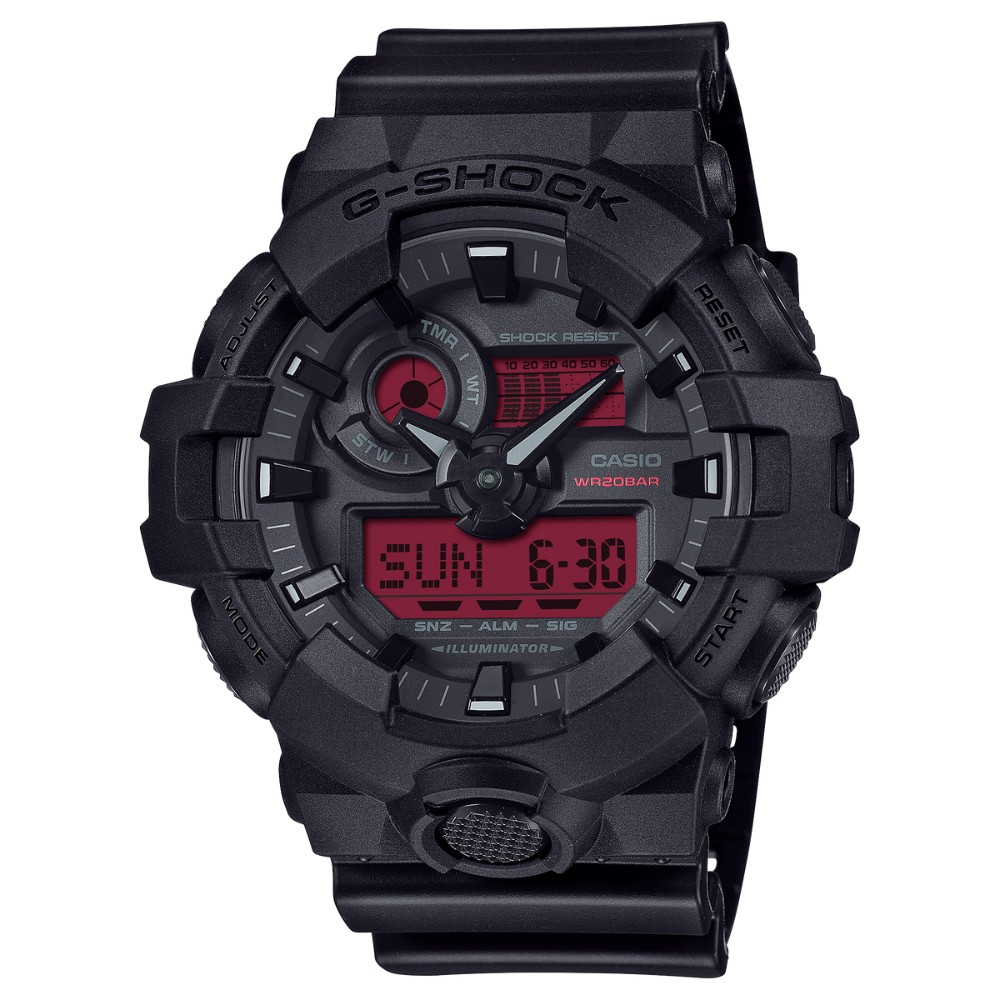 Casio 48.9x42.8x13.4mm Nam GA-700BBR-1ADR