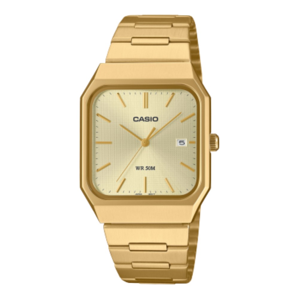 Casio 40.0mm x 32.5mm Nam MTP-B185G-9AVDF