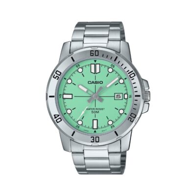 Casio 45mm Nam MTP-VD01D-3E1VUDF chính hãng Casio 45mm Nam MTP-VD01D-3E1VUDF