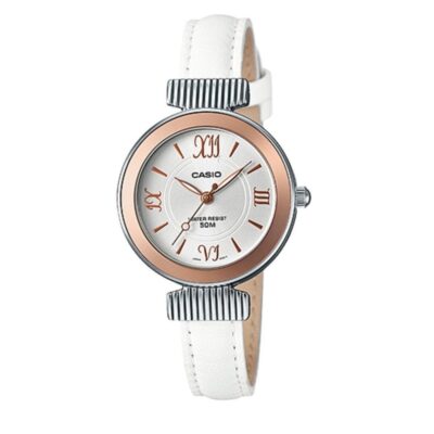 Đồng hồ Casio 28mm Nữ LTP-E405L-7AVDF chính hãng Ảnh sản phẩm Casio 28mm Nữ LTP-E405L-7AVDF