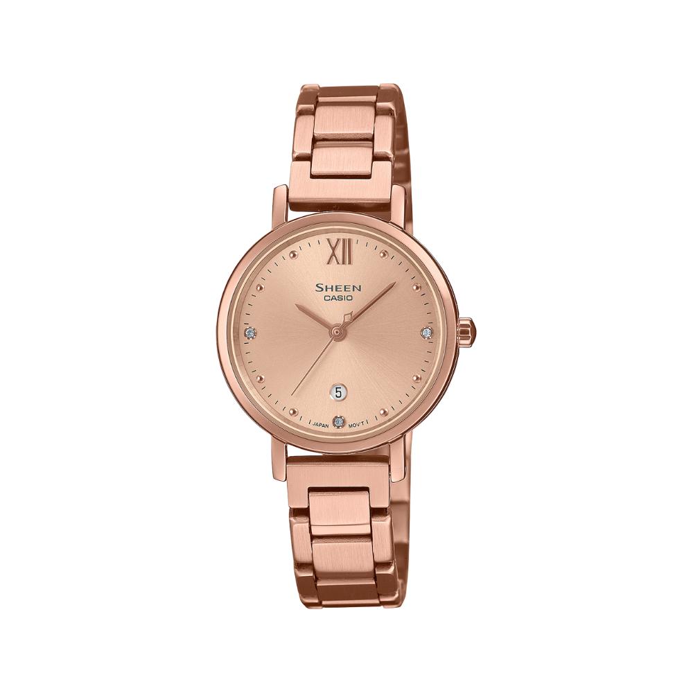 Casio 34mm Nữ SHE-4540PG-4AUDF