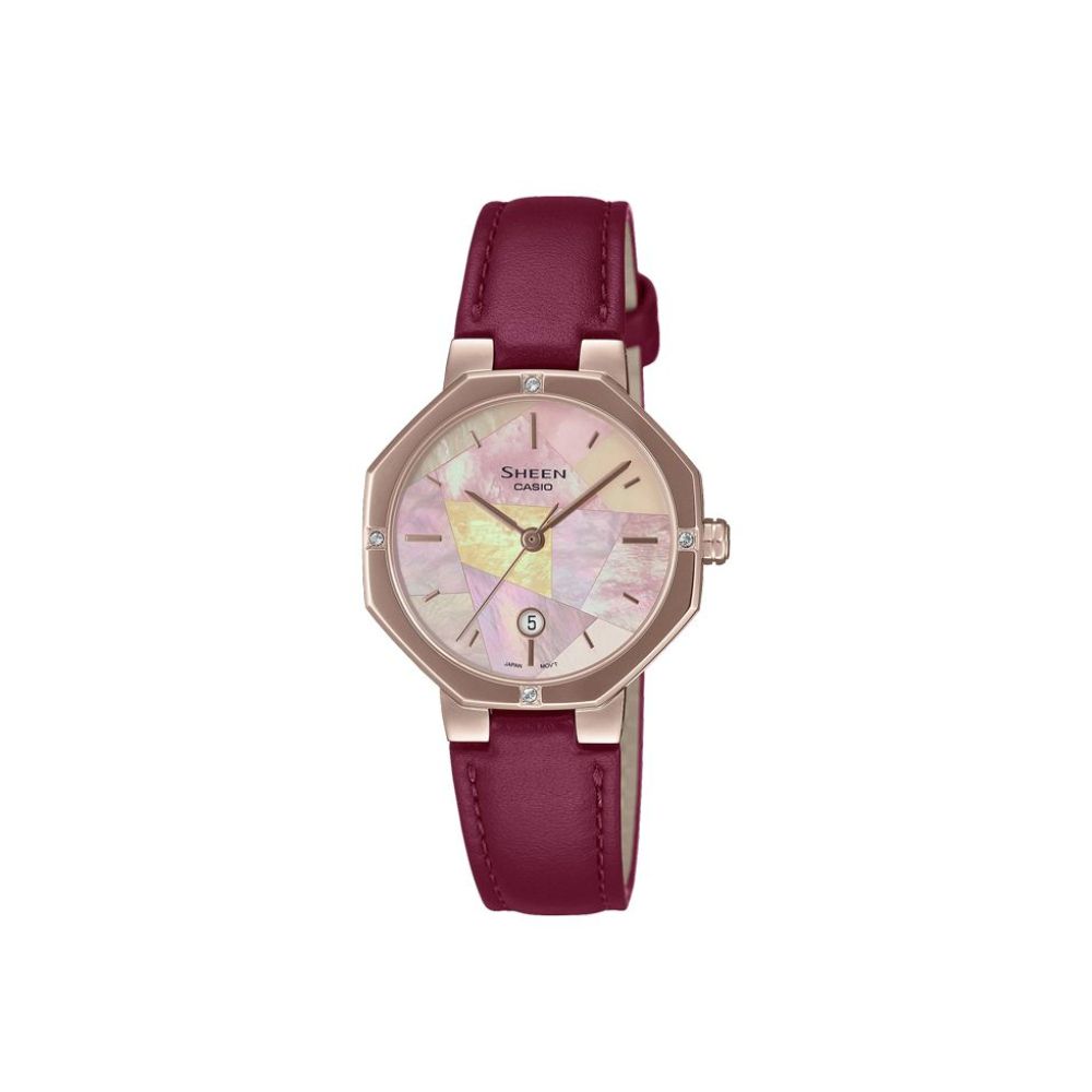 Casio 28mm Nữ SHE-4543CGL-4AUDF