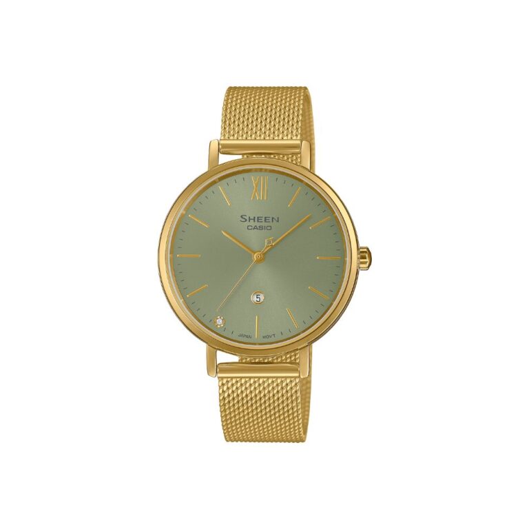 Casio 34mm Nữ SHE-4539GM-3AUDF