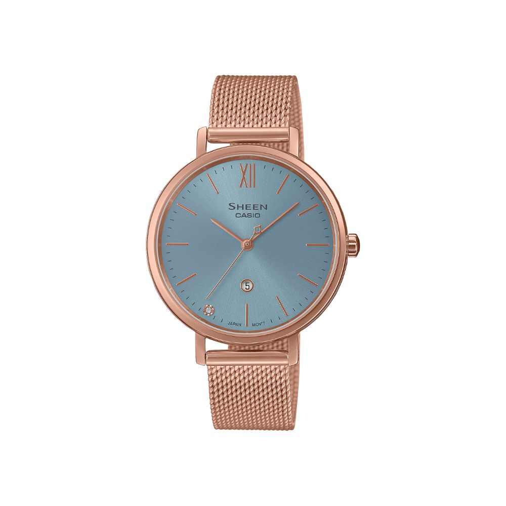Casio 34mm Nữ SHE-4539PM-2AUDF