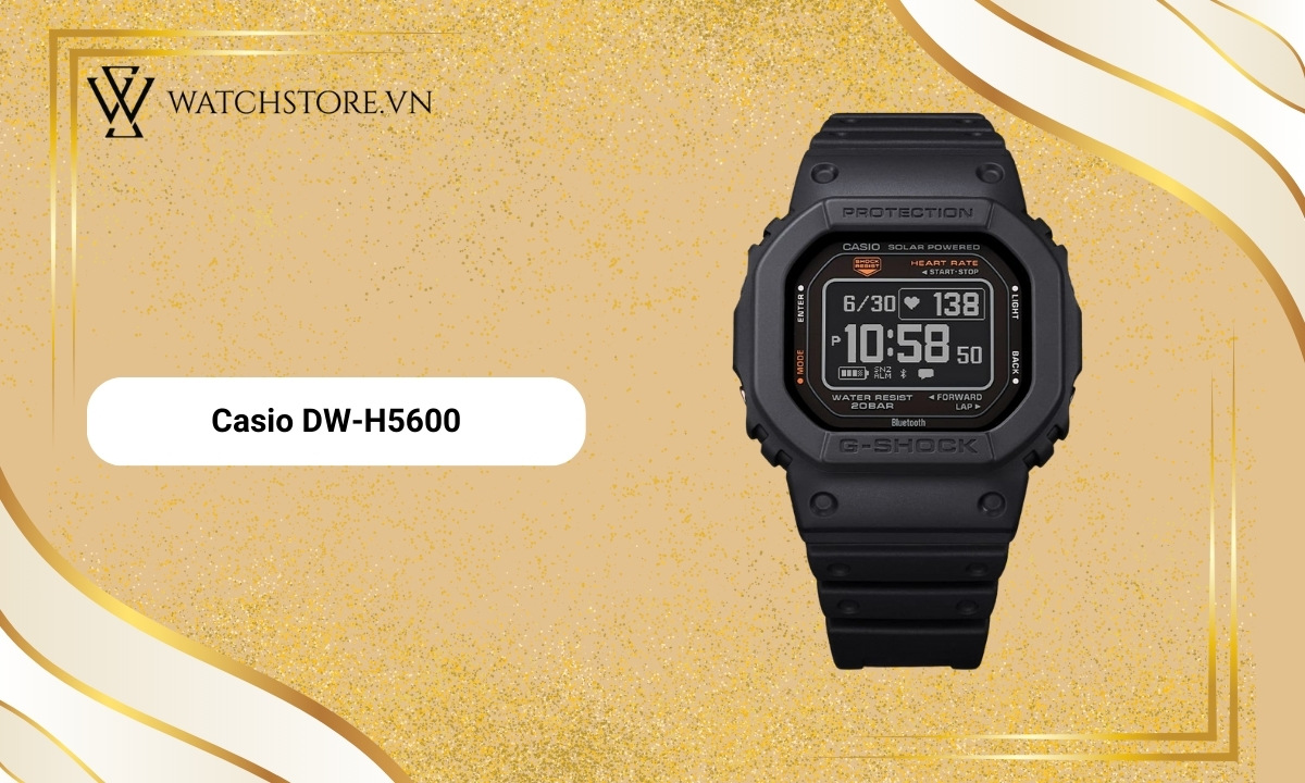 Sơ bộ lịch sử thương hiệu Casio thập niên 2010 - 2020 12 Casio DW-H5600 ra mắt vào năm 2023