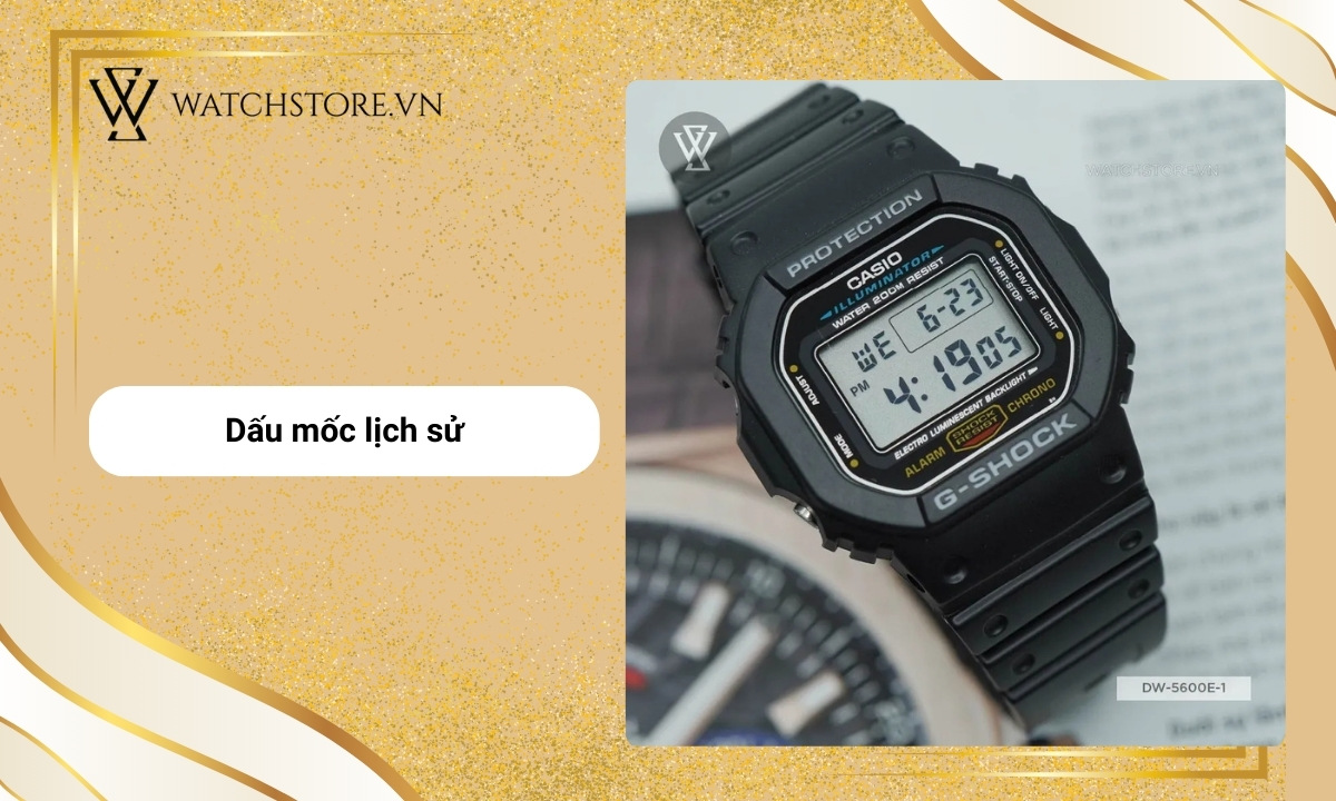 Sơ bộ lịch sử thương hiệu Casio thập niên 2010 - 2020 8 Chiếc đồng hồ chịu được 25 tắn