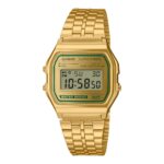 Casio 36.8 x 33.2 x 8.2 mm Unisex A158WEGV-9ADF - Ảnh 1