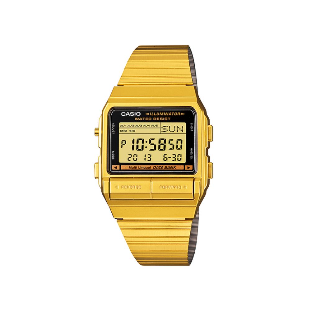 Casio 39.6 x 33.3 mm Unisex DB-380G-1D