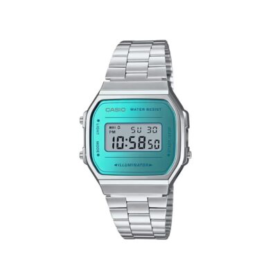 Casio 38.6x36.3mm Nam A168WEM-2DF chính hãng Casio 38.6x36.3mm Nam A168WEM-2DF