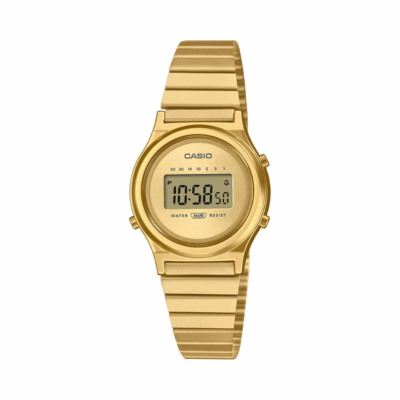 Đồng hồ Casio 26.5mm Nữ LA700WEG-9ADF chính hãng Ảnh sản phẩm Casio 26.5mm Nữ LA700WEG-9ADF